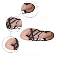 thumbnail image 6 of Women's Wide Width Flat Sandals, Flip Flop Casual Strapy Sandals on Summer Beach Shoes for Women., 6 of 9