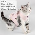 thumbnail image 2 of Traje de esterilización/castración para gatos con estampado de mascotas, traje postoperatorio de destete, traje de recuperación para madre y gato, 1 Uds., 2 of 5