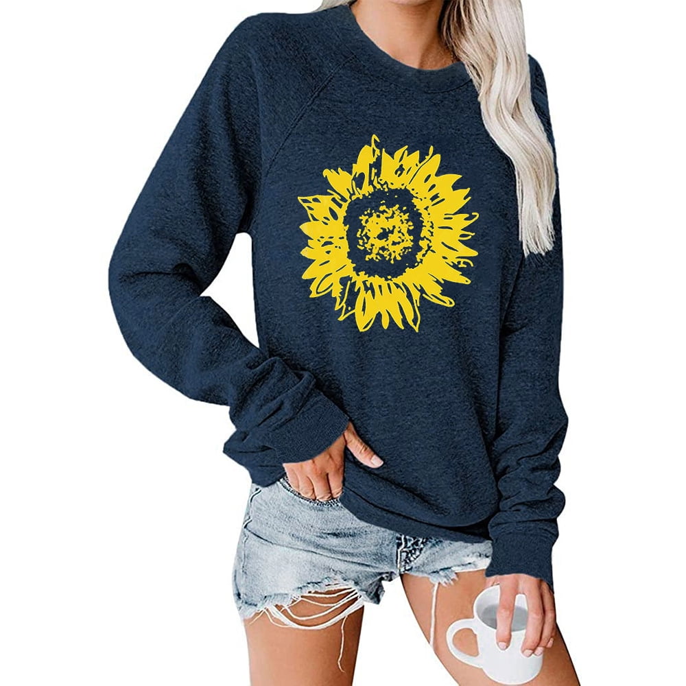 Long Sleeve Crew Neck Sweater - Walmart 