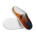 thumbnail image 3 of Lsque Surreal Body Art Pattern Womens Comfort Cotton on Scuff With Memory Foam and Anti-skid Sole Slipper-42/43, 3 of 7