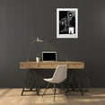 thumbnail image 3 of Abrantes, Paulo 13x18 White Modern Wood Framed Museum Art Print Titled - Displacement, 3 of 4