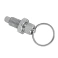 thumbnail image 4 of Index Plunger With Ring Pull Spring Loaded Lock Pin Ring Pull M16-8 Stainless Steel, 4 of 8