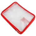 thumbnail image 4 of Bolsa de almacenamiento navideña transparente, práctica y plegable, vacía, para decorar guirnaldas de luces navideñas., 4 of 12