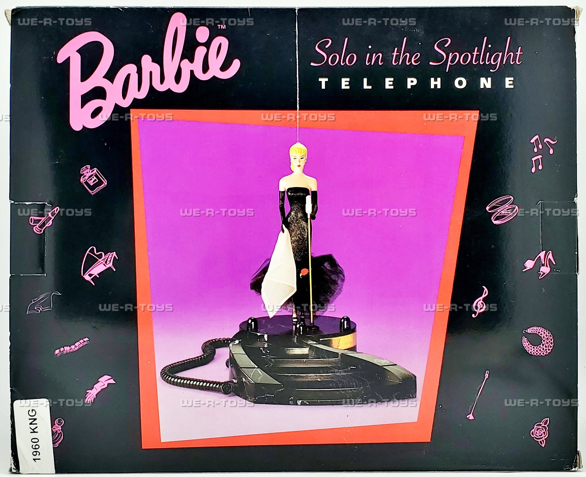 Barbie Doll Solo in the Spotlight Telephone 1995 Segan Telemania