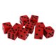 thumbnail image 3 of Paquete De 10 Dados De Punto D6 De Seis Lados De 18 Mm Para D&D TRPG Party Game Toy Rojo Sunnimix Dados de seis caras, 3 of 8