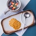 thumbnail image 2 of MasteelfCA 1Pc Fashion Ceramic Bowl with Handle Modern Matte Salad Bowl Saucer Appetizer Tableware, 2 of 8