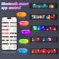 thumbnail image 2 of Señal LED ILEDSHOW de 58 x 13 cm, control de aplicación Bluetooth programable, 2 of 7