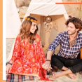 thumbnail image 4 of Set de Accesorios de Disfraz Hippie Hicarer para Mujeres y Niñas x6, 4 of 7
