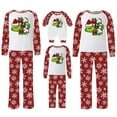 thumbnail image 1 of Pijamas navideños a juego Grinch - TKing Fashion 2024 Nuevos conjuntos de pijamas navideños familiares a juego Grinch, pijamas navideños navideños para parejas, adultos y niños, 10 Años, 1 of 4