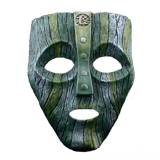 Wood Look Loki The Mask Stanley Ipkiss Jim Carrey Costume Cosplay Viking Latex