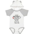 thumbnail image 3 of Inktastic My First New Year's Resolutions Boys or Girls Baby Bodysuit, 3 of 5