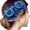 Blue, variant on CHENge Flowers Hair Clip for Women and Girls Hair Clips Boho Hair Barrettes Clips Floral Bride Wedding Festival Headpiece