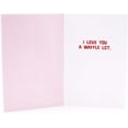 thumbnail image 2 of Shoebox Funny Anniversary Card, Love Card for Significant Other (Waffles Joke), 2 of 6