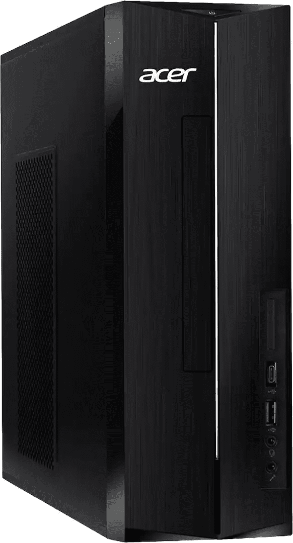 Acer Aspire XC-1715 - Compact tower N-series N150 / up to 3.6 GHz - RAM 8 GB - SSD 512 GB - Intel Graphics - IEEE 802.11ax (Wi-Fi 6), Bluetooth, Gigabit Ethernet - Win 11 Home - monitor: none