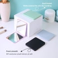 thumbnail image 3 of Foldable Makeup Mirror Double Sided Small Mirror HD 7.5x6cm Portable P6U7 A, 3 of 8
