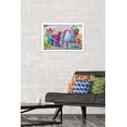 thumbnail image 2 of DreamWorks Trolls - Group Wall Poster, 14.725" x 22.375", Framed, 2 of 6