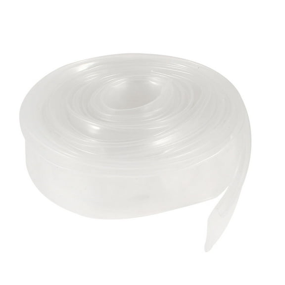 Unique Bargains 20mm Dia Heat Shrinkable Tube Shrinking Tubing Clear White 18Ft