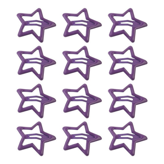 Star Hair Clips Snap Hair Barrettes Non Star Hair Accessories For Girls Women