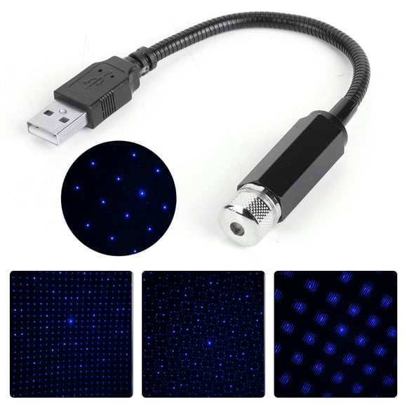 Luz de atmósfera USB, lámpara de techo de automóvil ajustable con estrellas, luz de techo para automóvil, estándares líderes en la industria
