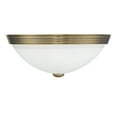 thumbnail image 2 of 2-Light Ceiling Light in Warm Brass, 2 of 4