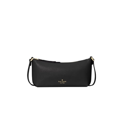 Kate Spade Lenox Mini Crossbody Bag | Pebbled Leather | RFID-Blocking | Adjustable Strap | Women's – Black