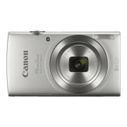 canon powershot elph 180 digital camera silver 8x optical zoom - 32gb kit bundle