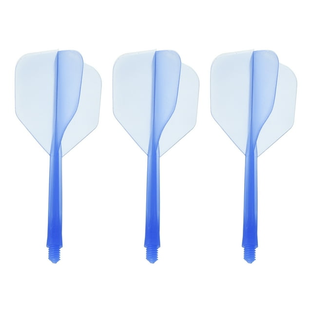 Uxcell Vols de Fléchettes Intégrés, Ensemble de 3 Fléchettes Durables, Bleu