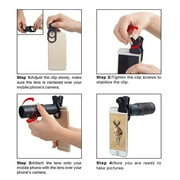 APEXEL 18X Telescope Zoom Lens Telephoto Universal With Clip For All Smartphone