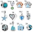 thumbnail image 4 of Charms 2023 Hot Sale Encantos De Camaleón 925 Plata Brillante En La Oscuridad Bombilla Charm Fit Pandora Pulsera Colgante DIY Joyería Regalo, 4 of 4