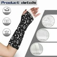 thumbnail image 7 of COEQINE Galaxy Moon Sun Arm Cast Cover Breathable Cast and Bandage Protector Size S Hand Cast Cover Reusable Wrist Elbow Cast Wound Scratcher Covers After Surgery Gifts, 7 of 7