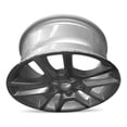 thumbnail image 3 of New OEM Replacement Wheel 17x8 in for 2013-2016 Chevrolet Malibu Machine Face Silver 17 inch Aluminum Rim, 3 of 5