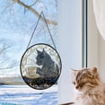 thumbnail image 5 of Customized Regal Victorian Black Cat Ornament Window Hanging Suncatcher, Suncatcher Christmas Halloween, 2025, Holiday Decoration, 2025, Festive Home Accent, Memorable, 5 of 6
