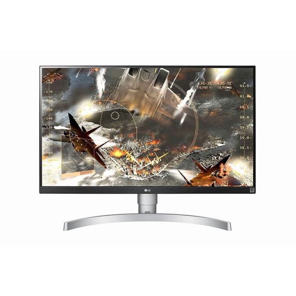 LG 27'' Class 4K UHD IPS LED Monitor with VESA DisplayHDR 400 3840 x 2160, Black, 27UL650-W