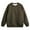 Army Green, variant on Mens Sweater Fall/Winter Fashion Solid Color Long Sleeve Sweater Casual Pullover Crewneck Loose Workout Sweater Khaki M