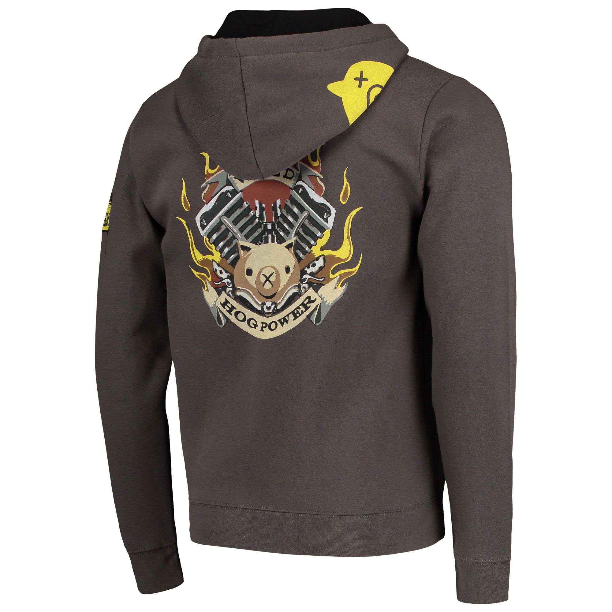 Roadhog JINX Inc. Overwatch Ultimate Roadhog Grey Zip-Up Hoodie