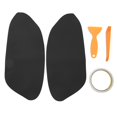 thumbnail image 3 of Door Panel Armrest Cover, Front Door Armrest Trim Waterproof Microfiber Leather 2pcs  For Decor Replacement For  Crosstour Black, 3 of 8