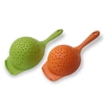 thumbnail image 3 of Handy Housewares Colander Set - 2 Piece Nesting Mini Colanders for Berries, Pasta, Veggies - Small Plastic Strainers, Dishwasher Safe, 3 of 6