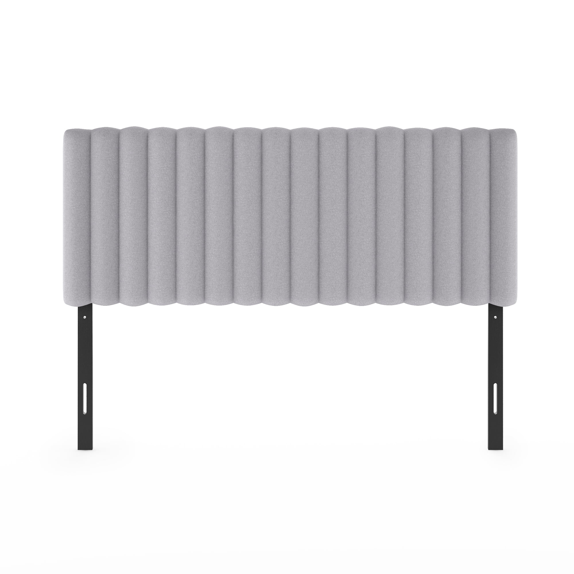 Furinno Roanne Upholstered Tufted Headboard, Glacier, Full