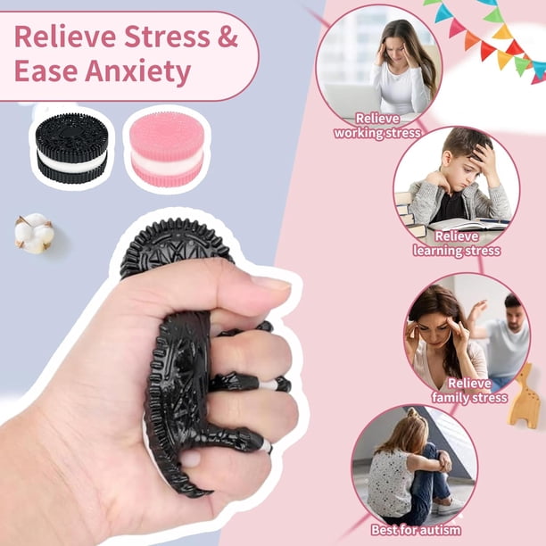 Cookie Squishy - Jouets anti-stress pour enfants et adultes Cookie Squishy - Jouets anti-stress pour enfants et adultes