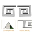 thumbnail image 5 of Pegatinas De Pared Acrílicas Diy Estilo Laberinto Calcomanías De Espejo Techo Cintura Pegatina Tv Fondo Pared Calcomanías Para Habitación Dormitorio Decoración Moderna Pared Pegatina Decoración 10 Uds Moyic HA025405-00, 5 of 5