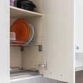 thumbnail image 5 of knobelite 24 Units (12 Pairs) Clip On Full Overlay Frameless Furniture Cabinet Door Concealed Hinges Nickel Plated Cabinet Hardware, 5 of 6