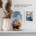 thumbnail image 6 of MUKTIVE Boat Urn for Human Ashes Adults - Funeral Urn Sunset for Adult Ashes Men - Large Urns Cremation Dad - 10 Inch Memorial Urns for Grandpa, 6 of 7