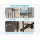 thumbnail image 4 of Closet Rack Perchero Piso Armable Organizador Ropa Colgador, 4 of 4