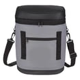 thumbnail image 3 of Bolsa térmica para picnic al aire libre de 20 l, bolsa aislante para alimentos, almacenamiento de alimentos para picnic de viaje Negro, 3 of 9