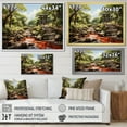 thumbnail image 4 of Designart "Torii Gate Japon painting" Japanese Wall Art Print, 4 of 5