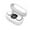 White, variant on Outoloxit Bluetooth 5.3 Wireless Earbuds with Noise Cancelling Mic, Ultra-Thin Design for Sports and Sleep, 24H Playtime