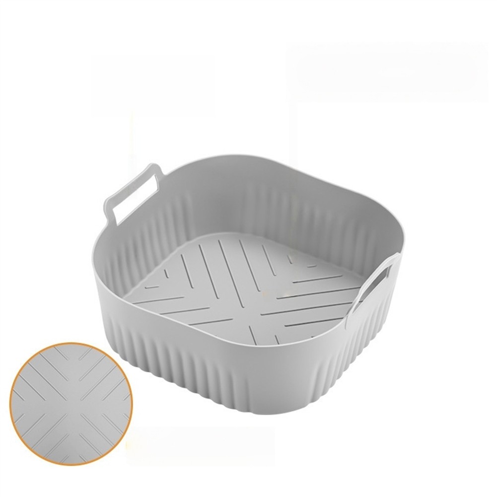 2 Pcs Silicone Air Fryer Liner Non-Stick Baskets For Na229 220 6Qt 4.2L