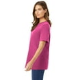 thumbnail image 4 of Woman Within Women's Plus Size Perfect Short-Sleeve Crewneck Tee, 4 of 4