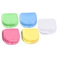 thumbnail image 3 of 5 Pcs Retainer Case with Vent Holes Orthodontic Storage Case Travel Box for Aligner & Mouth Guard, 3 of 7
