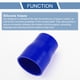 thumbnail image 4 of Ofertas Únicas 1 Pcs Manguera de Silicona Azul para Coche Universal ID 100mm Longitud 3.94" 60-70mm 2.36"-2.76" Grado 0, 4 of 7